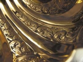 00445 Pair-2-Victorian-Silver-Shell-Shaped-Biscuit-Sweet-Container-10